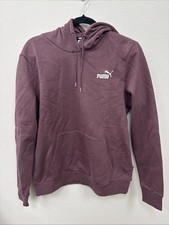 Puma Womens Embroidery Hoodie Dusty Plum Larg...
