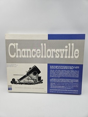Vintage Avalon Hill Chancellorsville Battle Board Game Complete UNPUNCHED