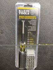 KLEIN TOOLS 32510 MAGNETIC SCREWDRIVER WITH 3...
