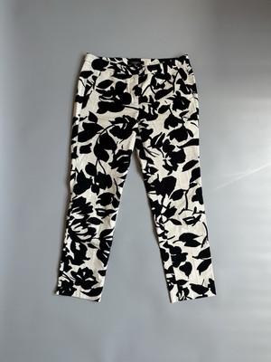 max mara weekend cigarette fit w13 Max Mara WEEKEND Women Slim Cigarette FITW13 Floral Print Pants Size US 8
