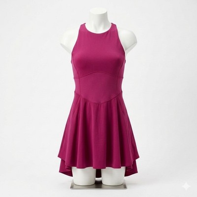 Lululemon Court Crush Tennis Dress Golf Magenta Purple Size 2
