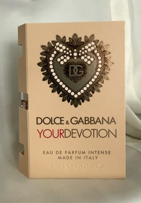 New Dolce & Gabbana Your Devotion EDP Intense Perfume Sample (1.5 mL/0.05 fl oz)