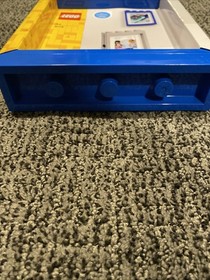 LEGO Classic Blue Picture Frame #4113 with Matting - NEW Fits 5" X 7" Photos