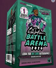 2026 Bo Jackson Battle Arena Release Day Blaster Box The Kid Promo Sealed