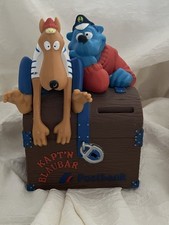 Spardose  Käptn Blaubär Postbank Eye Catcher WDR 1994 Truhe