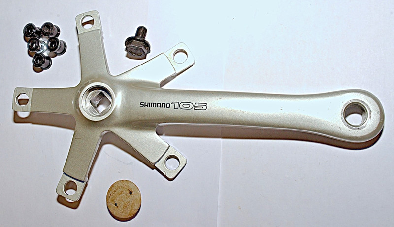 Shimano 105 Right Side Crank Arm 172.5mm, 130 BCD, FC-1056, Without Chainrings