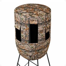Muddy Roof Kit Hunting Gear, Hunting Blind w/ 8 Windows for Liberty Tripod Stand