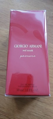giorgio armani red musk passione eau de Parfüm 50ml neu