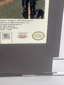 Mad Max NES Game ORIGINAL -Cart Only -  1990 Authentic 