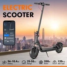 Xmas Delight Unveiled: 10inch Foldable Electric Scooter, 10.4Ah, Dual Dampers!