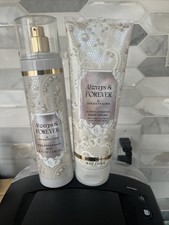 Bath and Body Works Always and Forever 2 Piece Set Body Cream, Mist - NEW