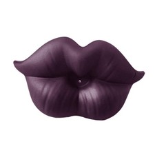 Novelty Lips Shaped Pacifier Silicone Baby Pacifer for Toddler Purple
