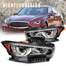For Infiniti For Q50 2014-2019 2020 2021 2022 Headlight Assembly [LED DRL Type]