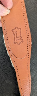 Levy's PMB32 2'' Veg-Tan Leather Banjo Strap 
