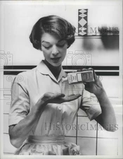 1958 Press Photo Hand Lotion formulated for swift healing and protective Action