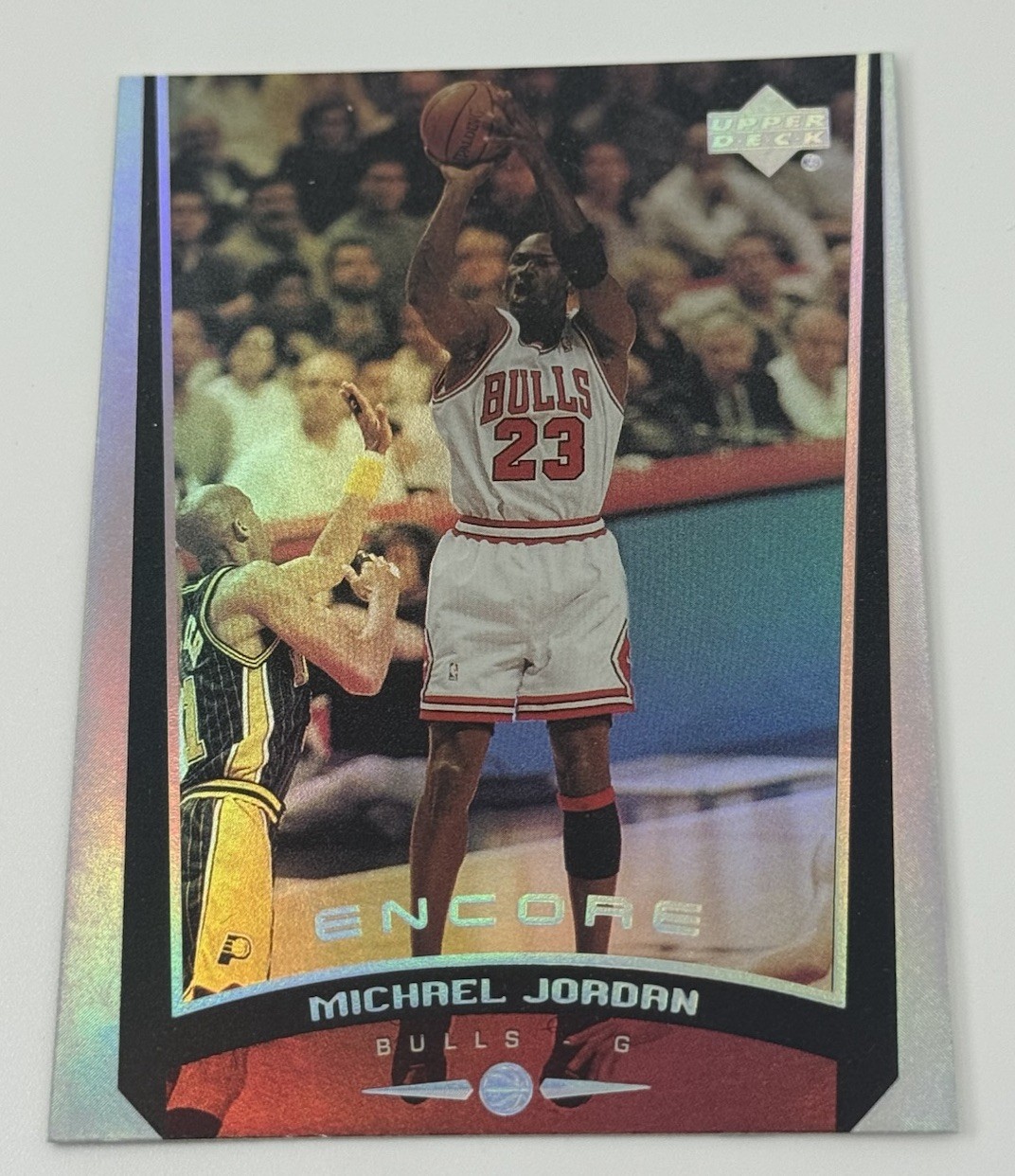 1998-99 Upper Deck Encore - Michael Jordan #94 Rainbow Foil Chicago Bulls