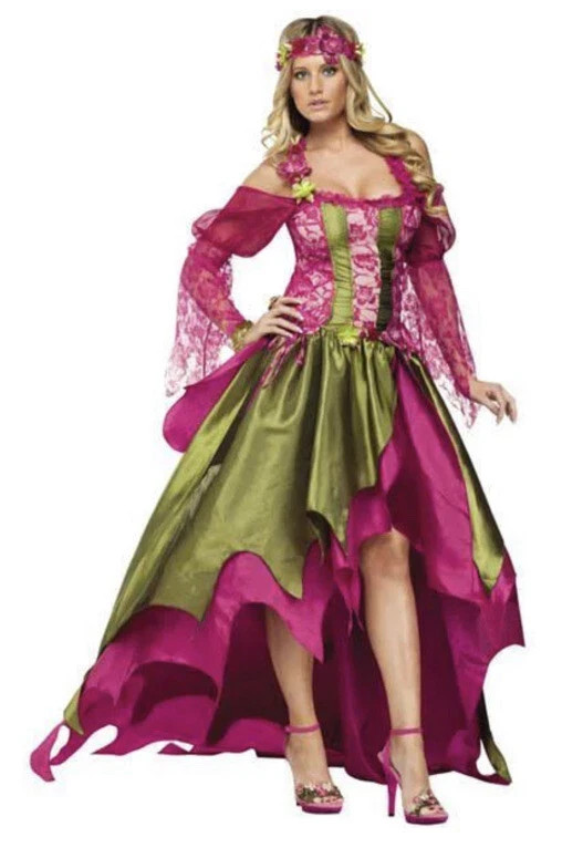 Disfraz de ninfa renacentista adulto
