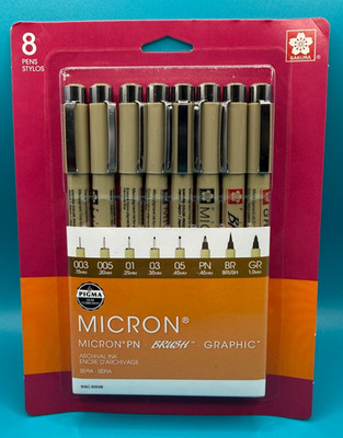 Sakura Pigma Micron 8 PENS (50048)