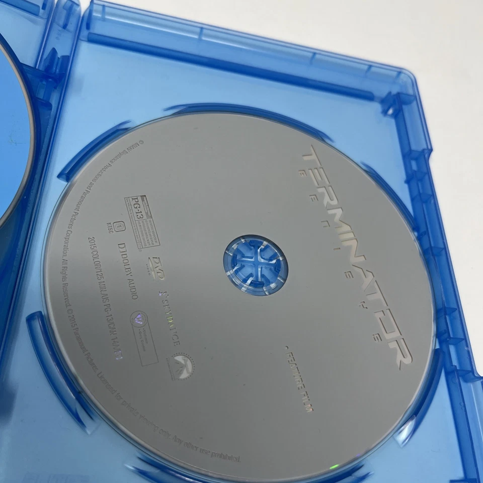 Terminator Genisys 3D  (Blu-ray 3D + Blu-ray + DVD, 2015) 3 Disc Set! - Image 4 of 4