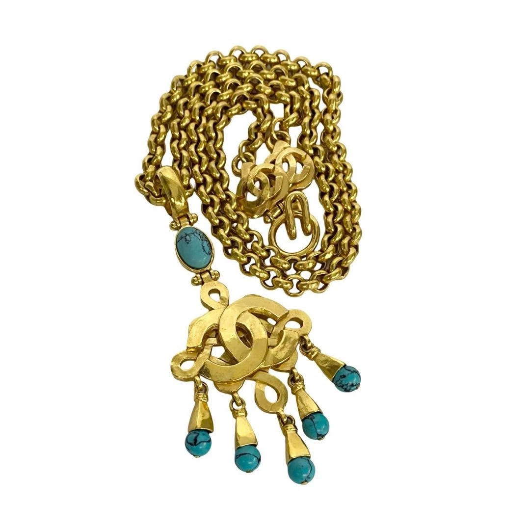 Collana CHANEL ciondolo catena cocco