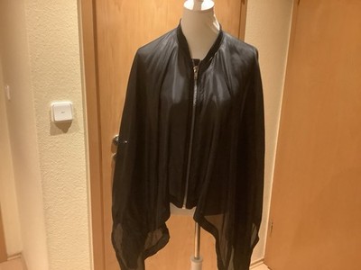 Rick Owens Poncho 100% Seide NEU