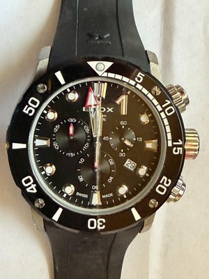 Edox Class-1 Chronograph Titan Keramik Quarz Chronograph