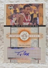 2003 UD Top Prospects #SS-TB Troy Bell BASKETBALL Boston College