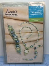 ANNIE'S SIMPLY BEADS Kit - Necklace Bracelet Set - MIX  MATCH BEADED JEWELRY