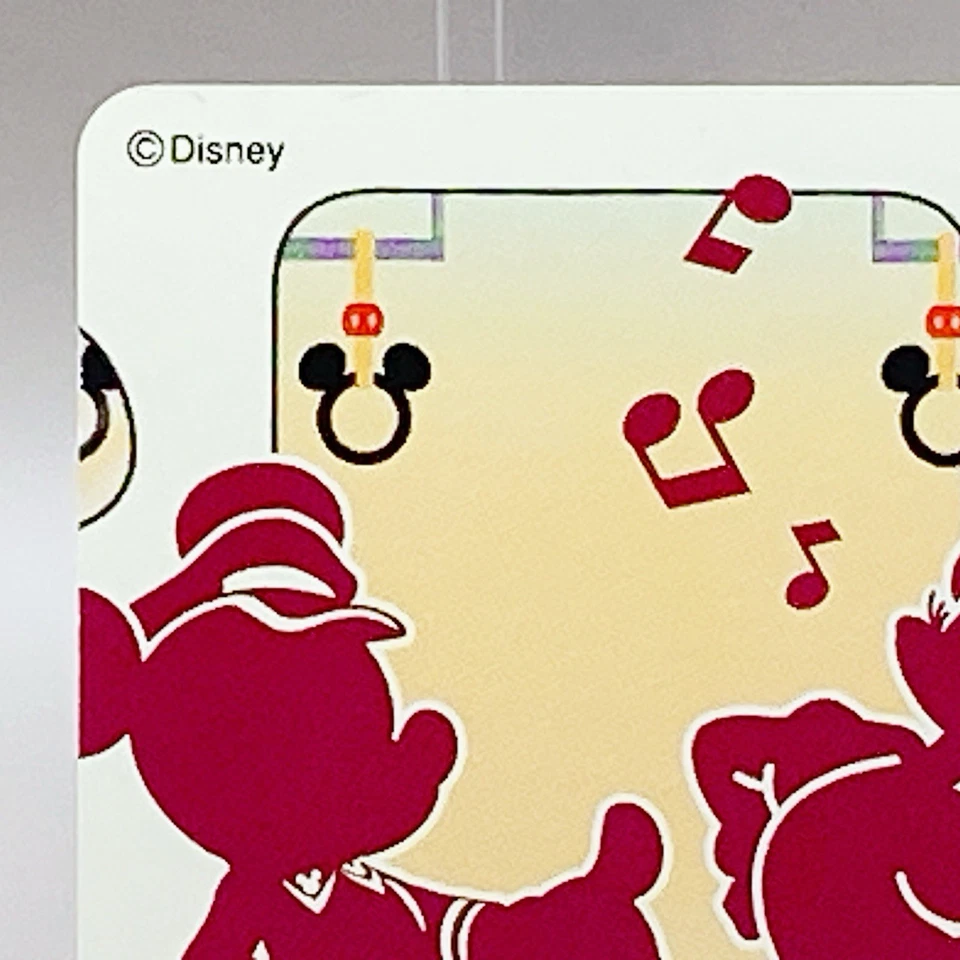 Carte commémorative Disney Resort Line Passnet Train Japan Limited Rare Vintage - Photo 2/4