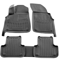 GummifußMatten FüR Audi Q8 Ab 2018- 3D Schalen Set Automatten