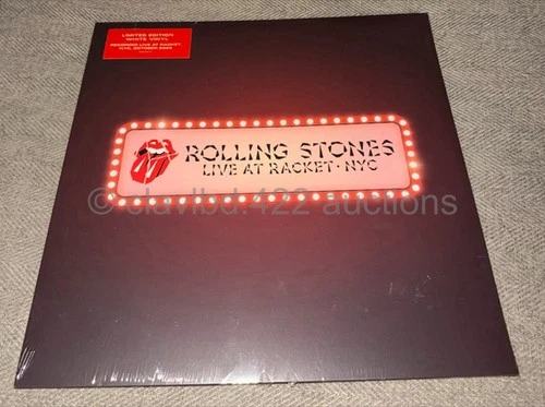 ROLLING STONES - Live at Racket NYC - 2024 RSD 12" vinyl LP White lady gaga