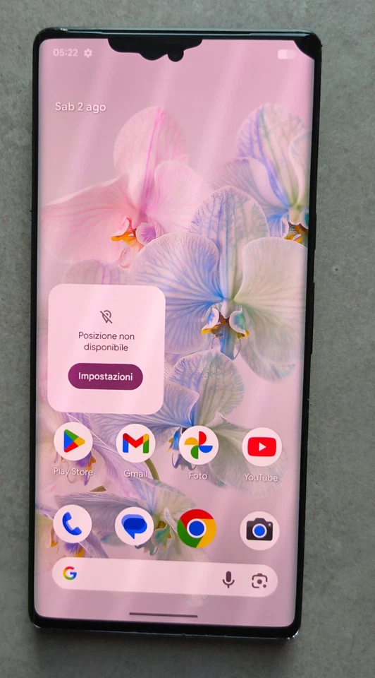 Google Pixel 6 Pro - 128GB - Black/Grey - Unlocked - Display Con Macchie  - Immagine 4 di 4