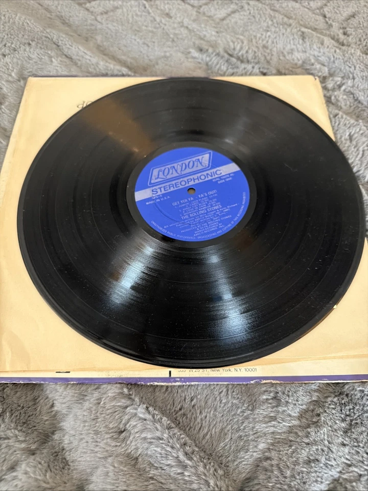 Get Yer Ya-Ya's Out! The ROLLING STONES in Concert LP London Records NPS-5 vinyl - Image 3 of 4