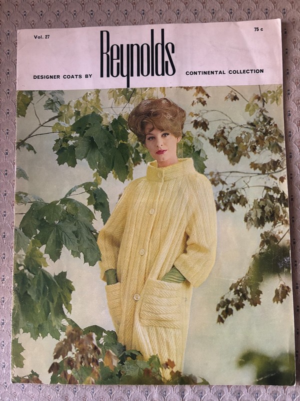 Reynolds Designer Coats Knitting pattern Book Vol. 27