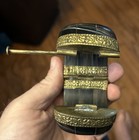 Vintage African Horn Bracelet wth Pin Closure — photo 2