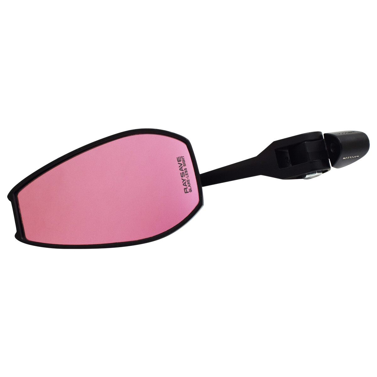 Bike Mirror Napoleon Shark Mirror 4 Black Anti-glare RAYSAVE AOS4