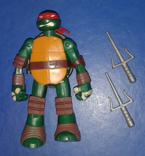 2013 * BATTLE SHELL RAPH RAPHAEL (2) * TEENAGE MUTANT NINJA TURTLES - Picture 4 of 24