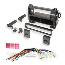 For Toyota Corolla 1993-2002 single DIN Radio Installation Kit + Wire Harness