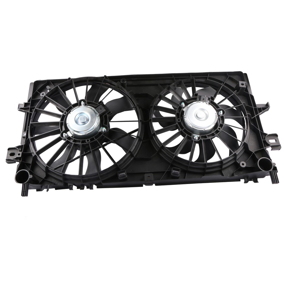 1X Dual Radiator Cooling Fan w/ Motor for Chevy Impala Buick LaCrosse