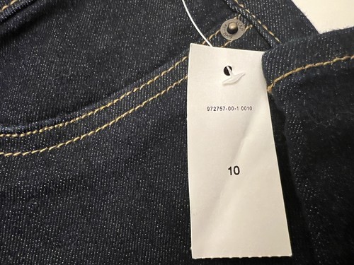 New Size 10 Gap Kids Stretch Super Skinny Regular Denim Jeans adjustable waist - Picture 7 of 12