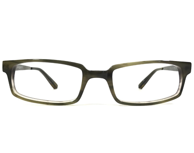 #ad #ad Jhane Barnes Eyeglasses Frames Slope OL Gray Olive Green Rectangular 54 20 145 $58.19