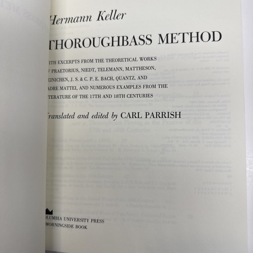 Thoroughbass Method by Hermann Keller Translated by Carl Parrish - Bild 3 von 5