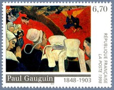 Timbre France 3207 Neuf** - Vision après le sermon - Paul Gauguin - 1998
