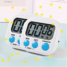 Countdown for boiling soup  2 pack small digital kitchen timer magnetic back