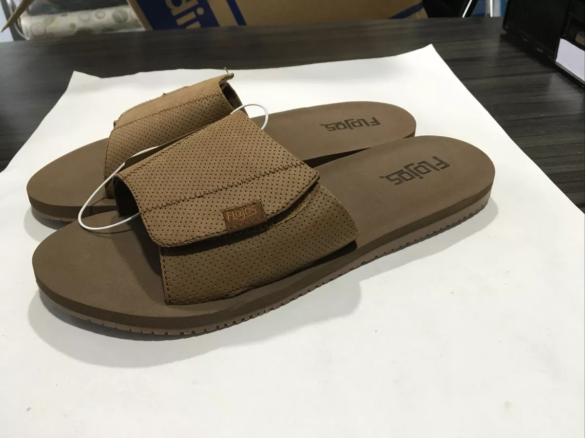 Flojos Men’s Duke Hook & Loop | Tan | Size 12