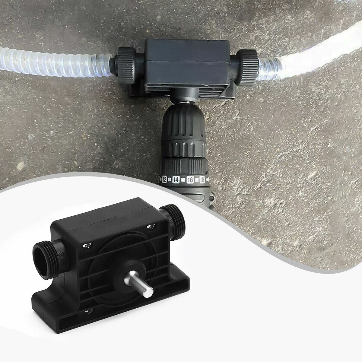 SELFPRIMING TRANSFER OIL FLUID PUMPS ELECTRIC DRILL POWERED WATER DRILL PUMP eBay