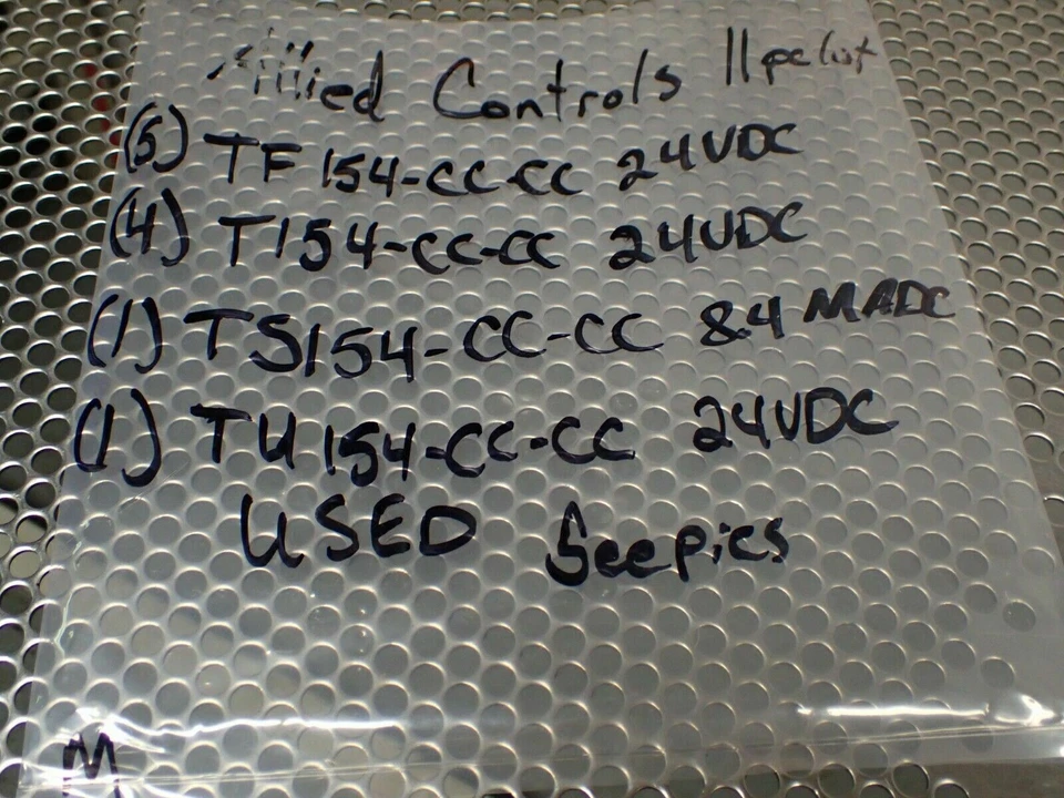 Allied Controls (5) TF154-CC-CC 24VDC (4) T154-CC-CC 24VDC (1) TS154-CC-CC Relay - Image 2 of 4