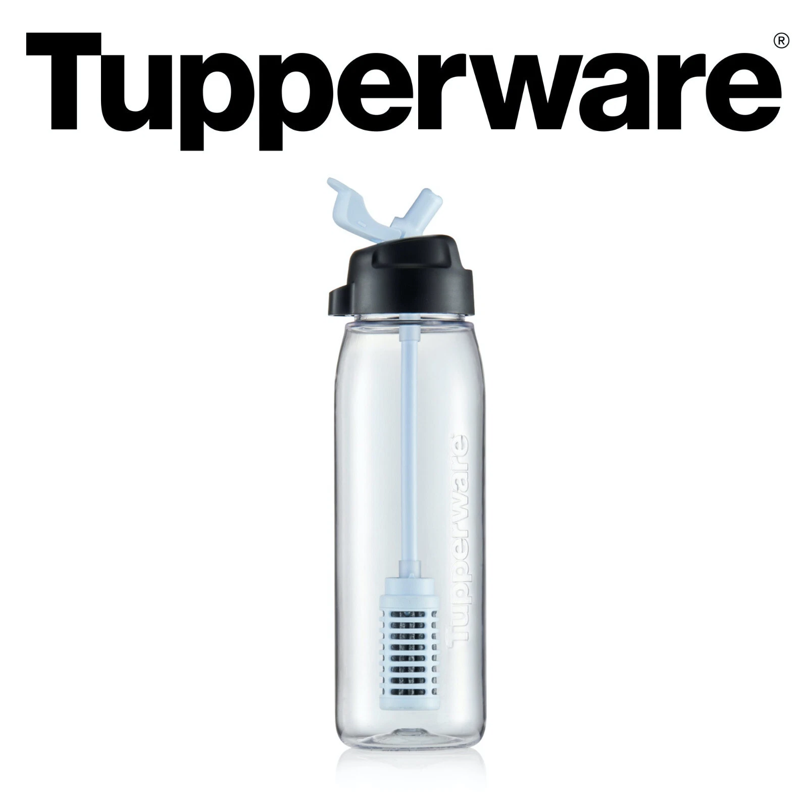 Tupperware Pure&Go® Water Filter Bottle 750ml Premium EcoEasy