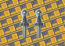 1960-1970 Accelerator Gas Pedal Ball Studs. Buick Caddy Chevy Olds Pontiac