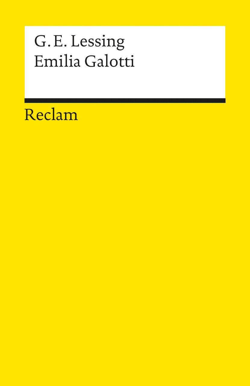 Thumbnail - Gotthold Ephraim Lessing; Jan-dirk Müller / Emilia Galotti. Ein